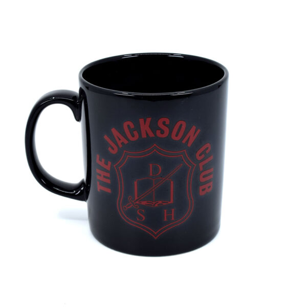 The Jackson Club mug, back