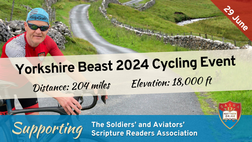 Dave Hossack will be cycling the in Yorkshire Beast Sportive 2024.