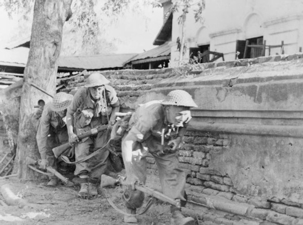The British Army in Burma, 1945. Public Domain Image.
